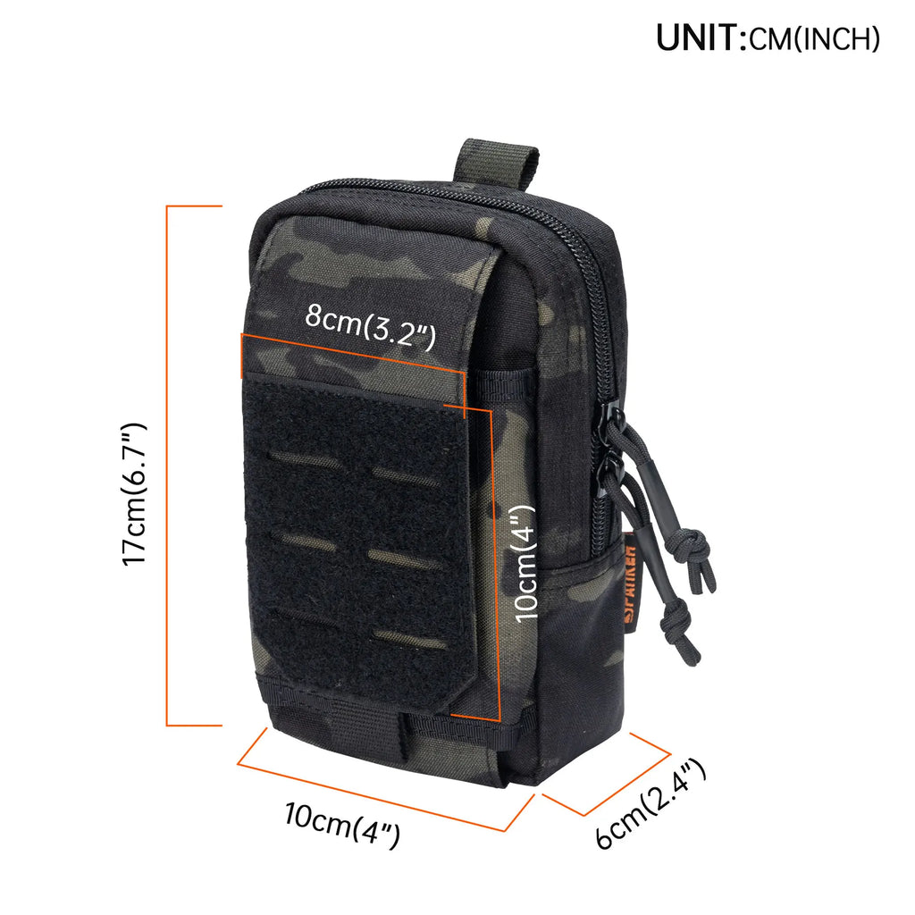 Tactical Bag Molle Waist Bag Men Mobile Phone Pouch Camping Hunting Accessories Fanny Pack Utility Army EDC Pouch