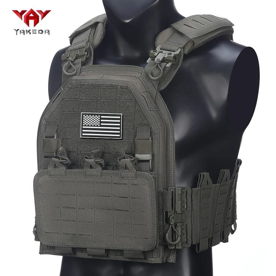 YAKEDA Quick Release Buckle Adjustable Shoulder Strap Multi functional Wear resistant Practical Tank Top for Outdoor Hunting