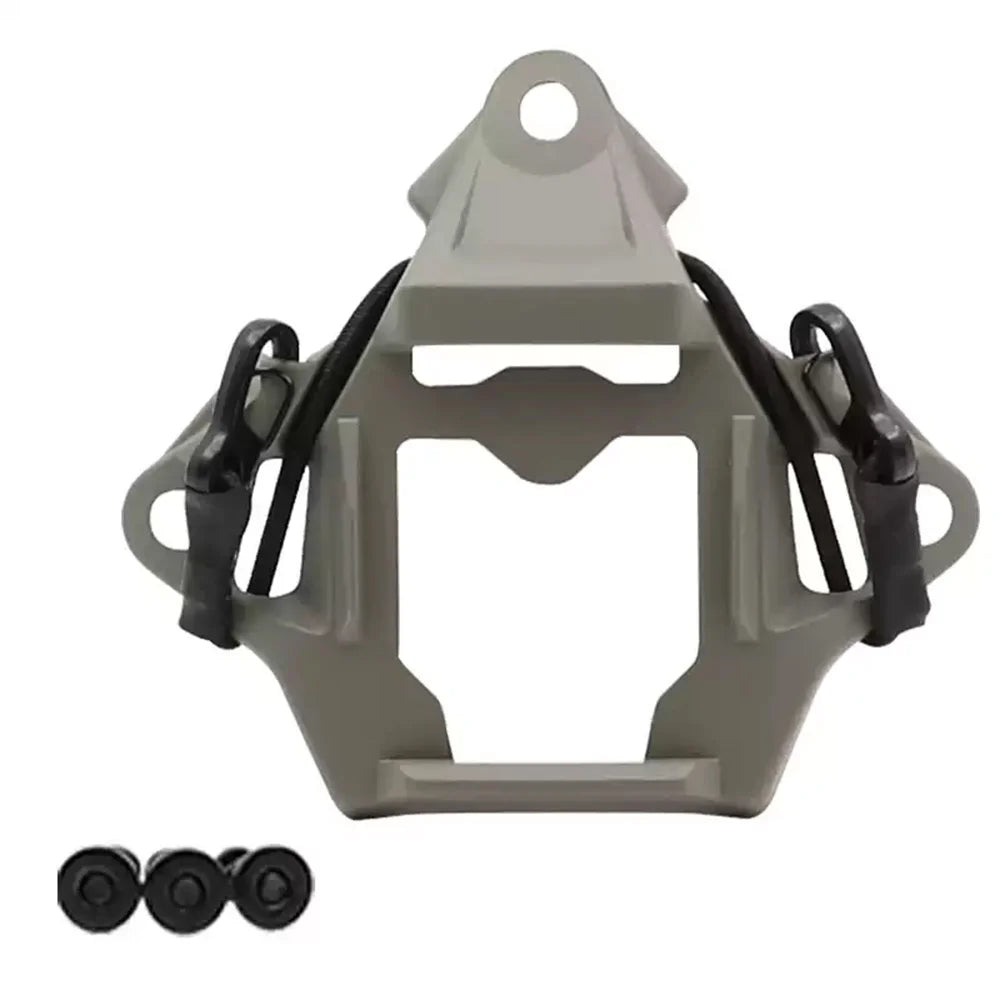 OPS Style Gen 3 Alloy Frame NVG Mount Bracket & Cuttlefish Rail - FAST/MICH Universal Tactical Helmet Accessory