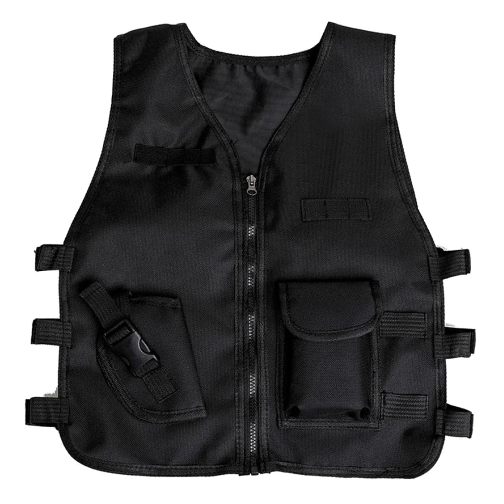 Children Level 3 Tactical Vest CS Protective Vest for Teens Outdoor Hunting Combat Accessories for Nerf Event Summer