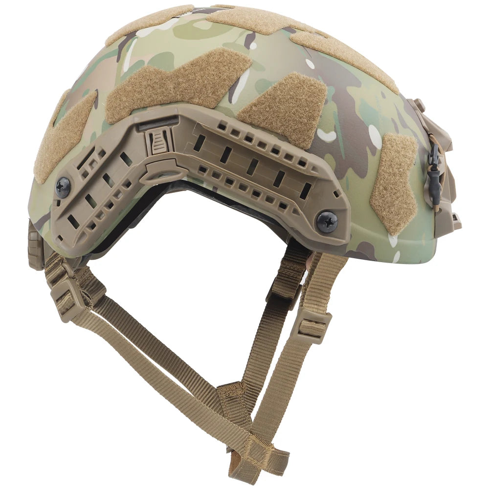 Fast SF Super High Cut Helmet Lightweight Full Protective Thicken Impact Resistance Safety Equipment for Airsoft Training