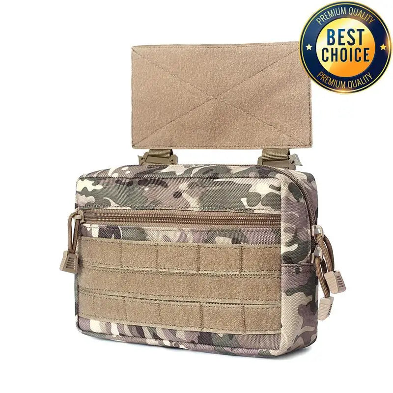 1000D Tactical Sack Pouch Sub Abdominal Drop Down Belly Utility Bag For D3 Chest Rig MK3 Hunting Vest Plate Carrier Storage Bag