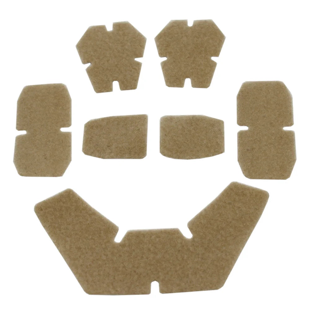 Tactical Helmet Parts Airsoft Helmet Patches Hook And Loop Fastener Sticky Accessories For FAST MICH M88 AF Helmet