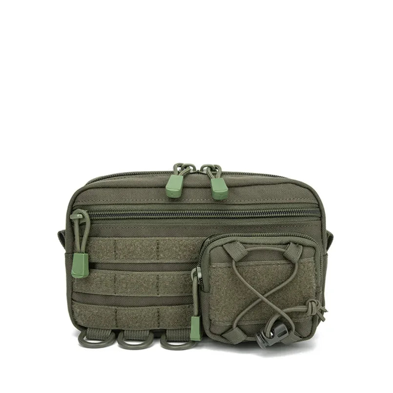 1000D EDC Pouch Molle Organizer Bag Utility EDC Tool Pouch Horizontal Modular Pouch Outdoor Waist Pack EMT Hunting Fanny Pack