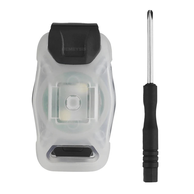 Tactical Helmet NANO Signal Light 2 Modes LED Flashlight Outdoor Hunting Shooting Combat Safety Flashing Survival Signal Lights