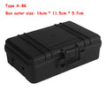 Molle Tactical Flahslight Battery Storage Case Shooting Hunting Tools Equipment Box Double Sponge Shockproof Lockable Pouch