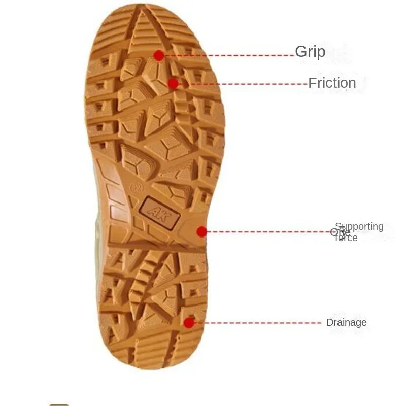 Tactical Hunting Boots Men Boots Special Force Desert Hiking  Boot Outdoor Hiking Boots Ankle Shoes Men's Sneakers