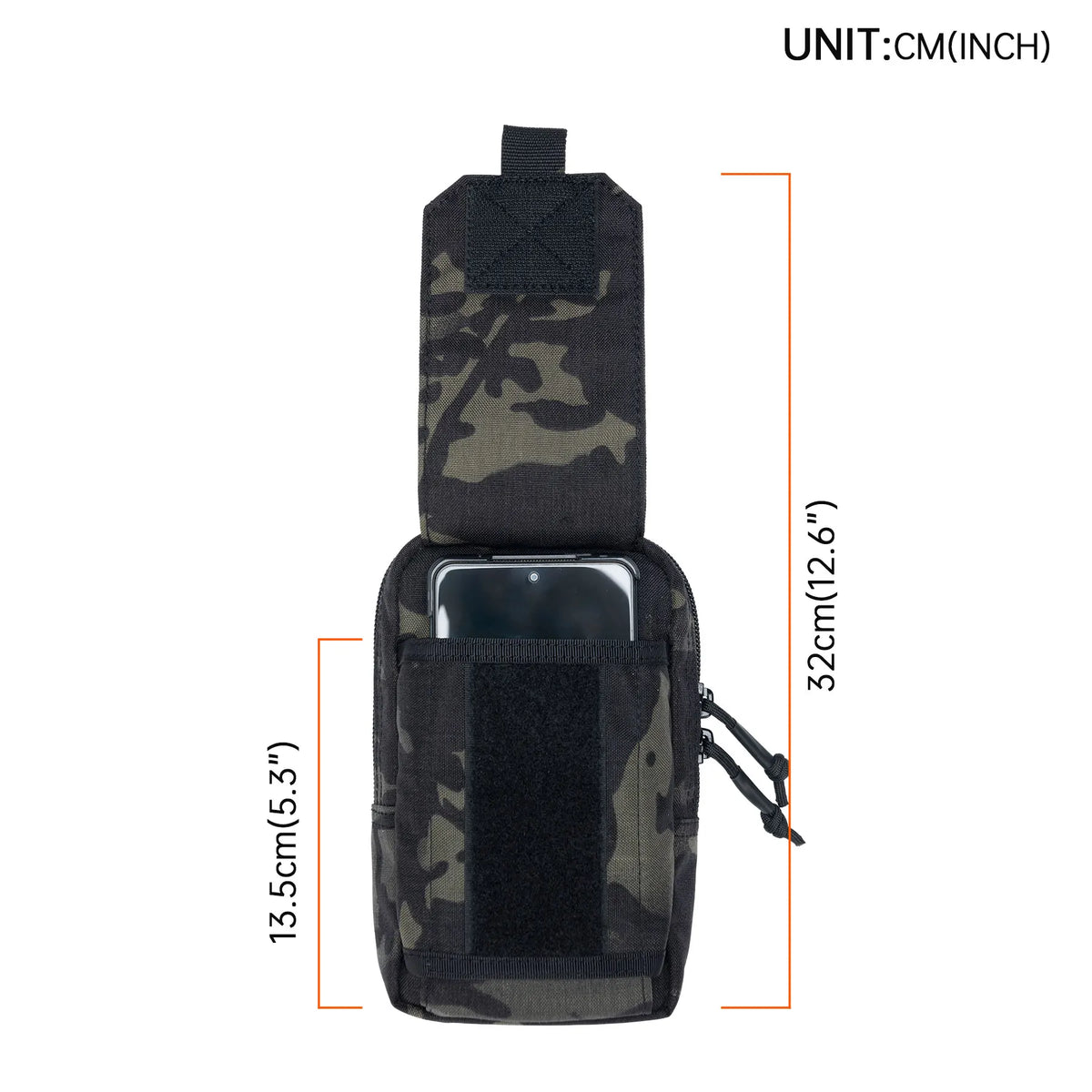 Tactical Bag Molle Waist Bag Men Mobile Phone Pouch Camping Hunting Accessories Fanny Pack Utility Army EDC Pouch