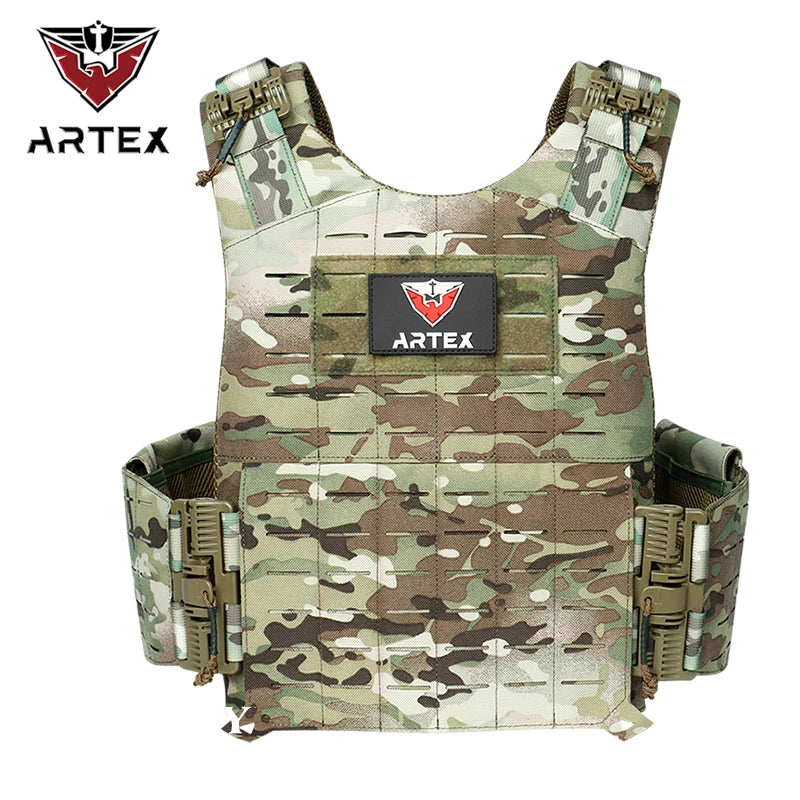 Tactical Vest Outdoor Hunting Plate Carrier Protective Adjustable Vest Airsoft Carrier Combat Equipment 6094 Vest