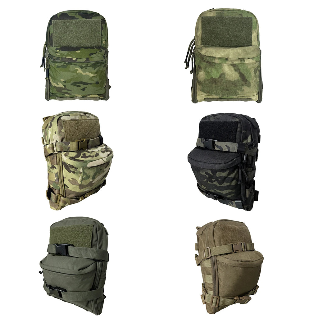 Tactical Molle  Bag, Mini Water Storage Backpack, Outdoor Assault Vest Pouch, Sports Portable Water Carrier