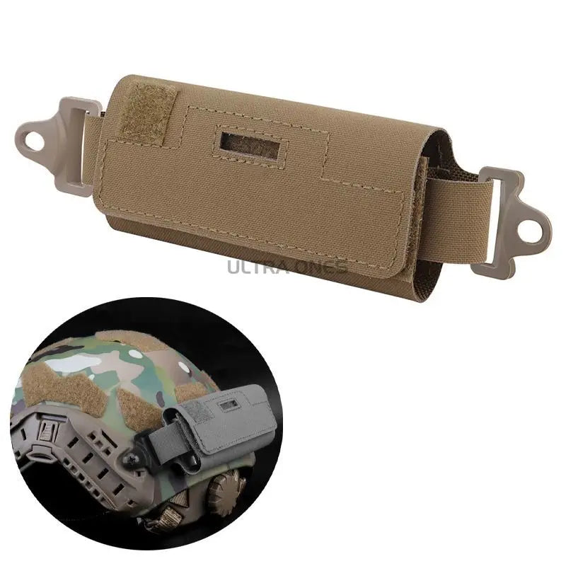 Tactical Helmet Balance Counterweight Pouch Hunting Combat CS Helmets Counterbalance Weight Bags with Five Counter Blocks