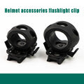 Dedicated Lighting Quick Release Flashlight Holder FAST, MICH2000, IBH with Track Tactical Helmet Fixture Adapter Outdoor Sports