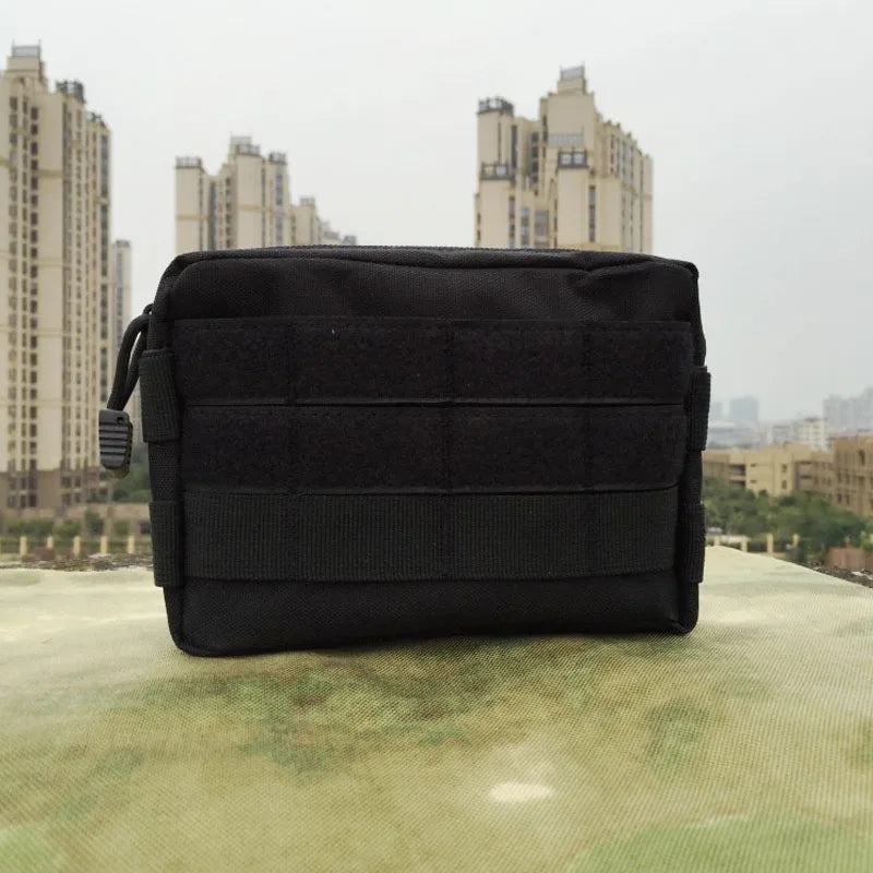 Outdoor Tactical EDC Molle Waist Bag Medical First Aid Belt Pouch Sports Hunting Bag Backpack Portable Accessory Bag