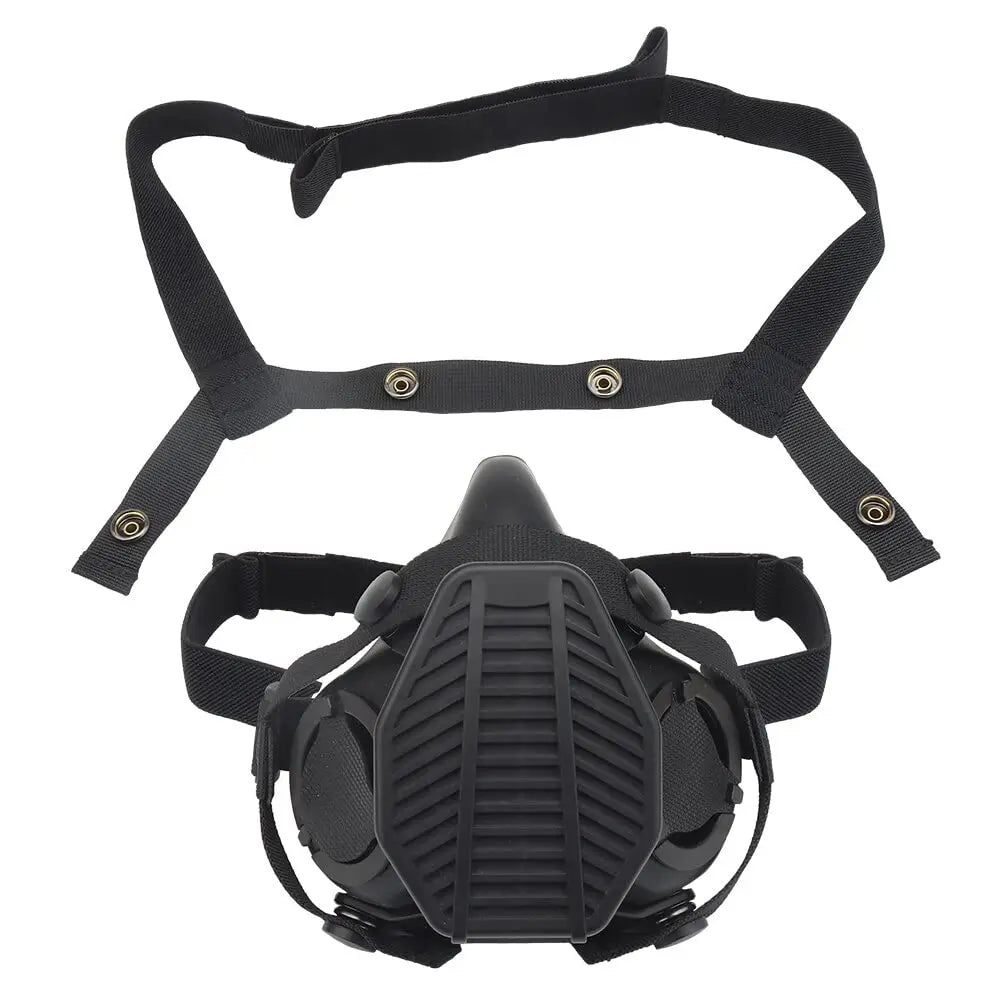 Tactical Helmet Set Fast Camouflage Protective Helmet With Four-Eye NVG Model Respirator Mask Signal Light for Field Cosplay