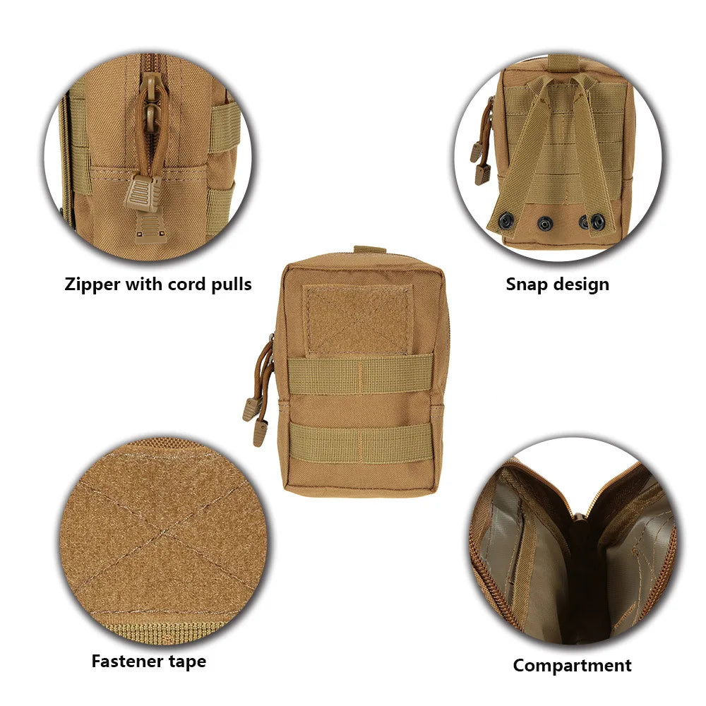 Molle Tactical Pouch Tactical Modular Pocket Soft Pocket Wallet Man Hunting Accessories DLB02