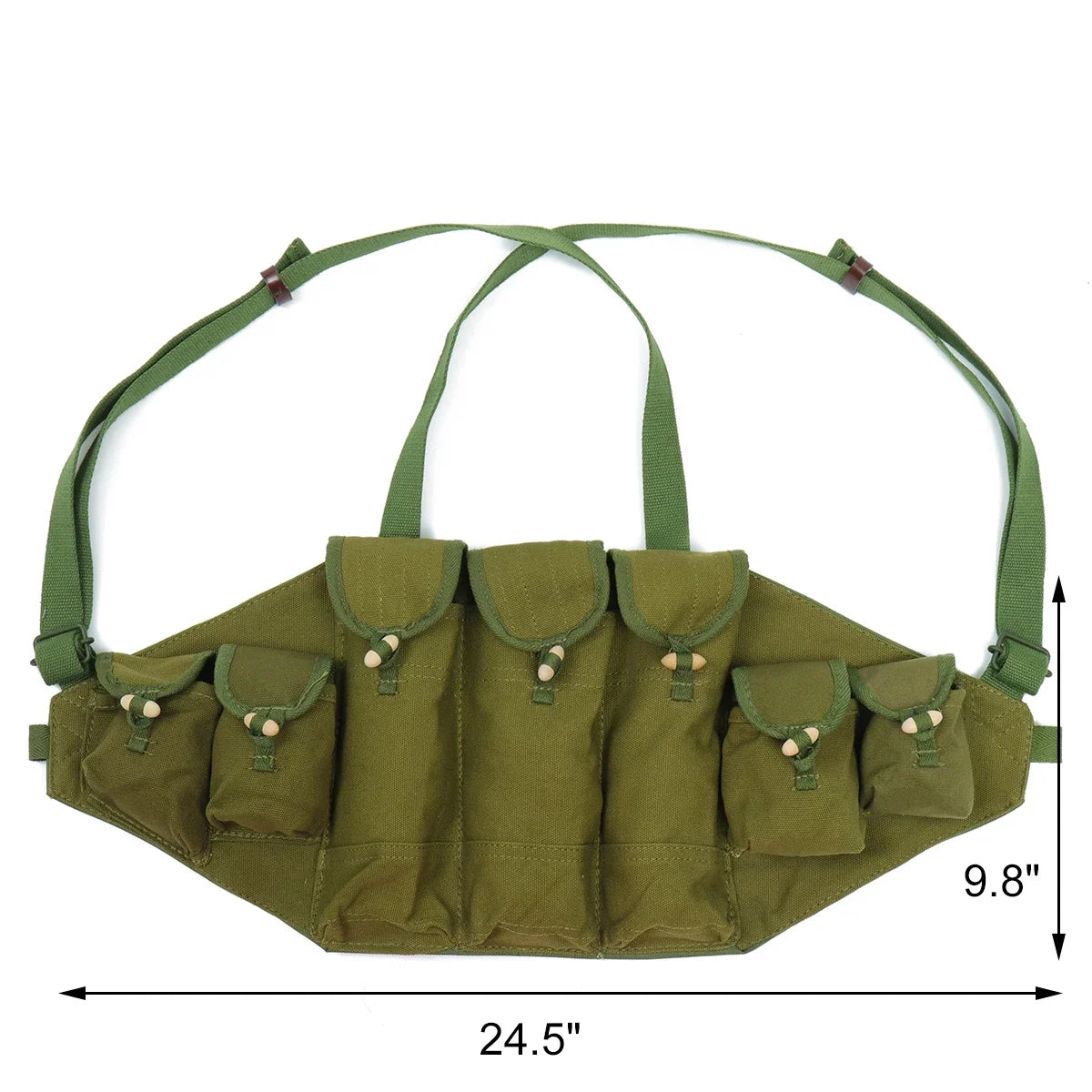 56 Type Adjustable Hunting Vest Tactical Chest Vest Carrier Chest Rig Pack Pouch Light Weight Heavy Duty Vest