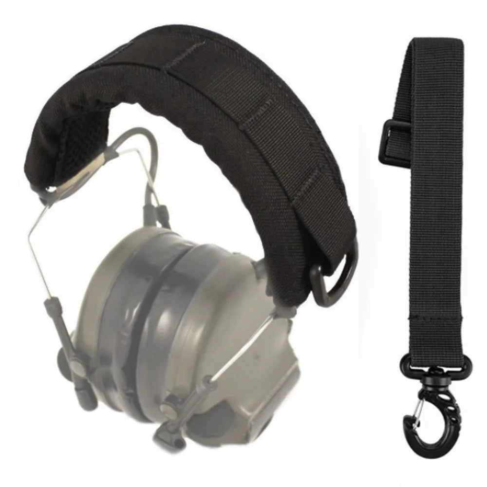 VULPO Tactical Modular Headphone Stand Protection Cover Headset Cover Earmuffs Microphone Hunting Accessories