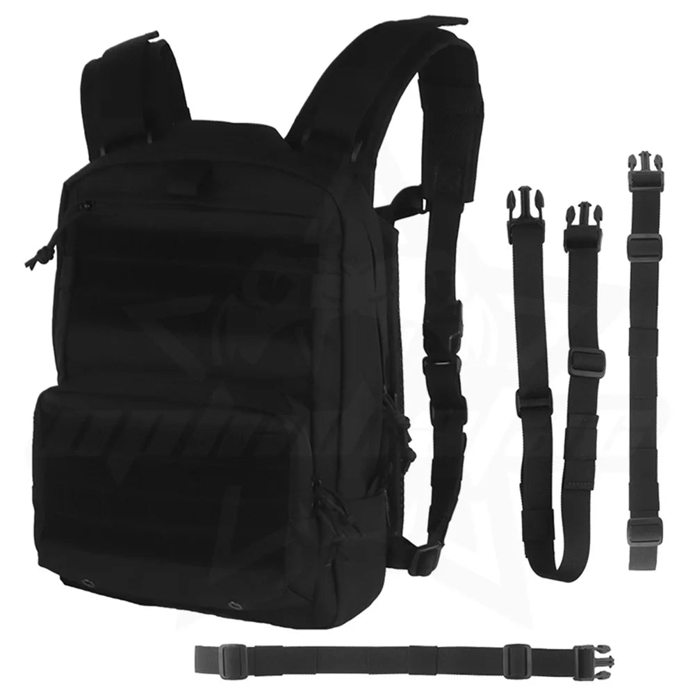 OPHIDIAN Backpanel R Series Style Modular Backpack Multi-Function Outdoor Zipper Bag Set for Airsoft Hunting Vest Plate Holder