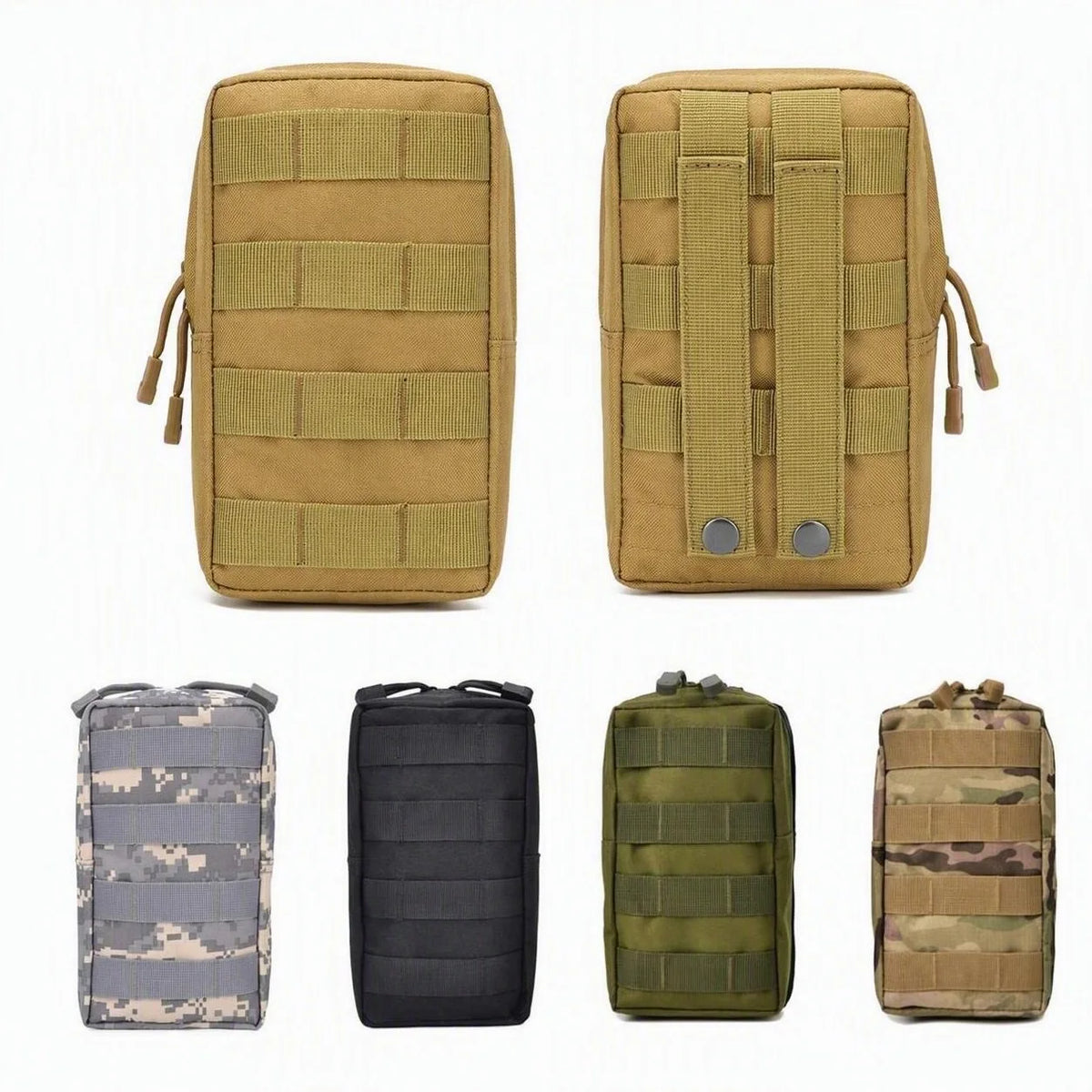 Molle Pouch Tactical Molle Pouches Compact Utility EDC Waist Bag Pack