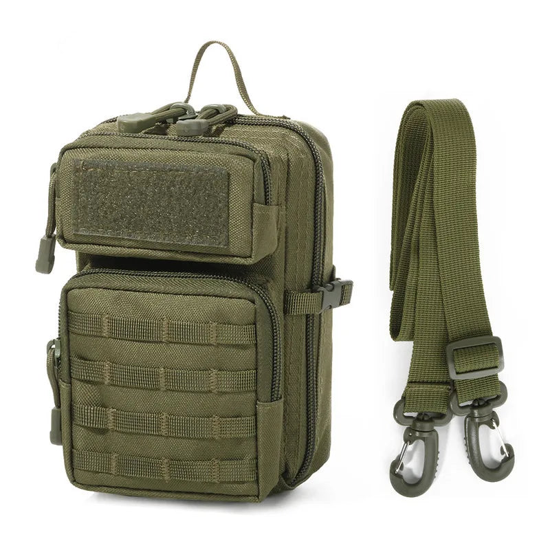 Tactical Multifunction Pack Outdoor Travel Pouch Molle Hip Waist EDC Phone Holder Bags Camping Hiking Hunting Fanny Bag
