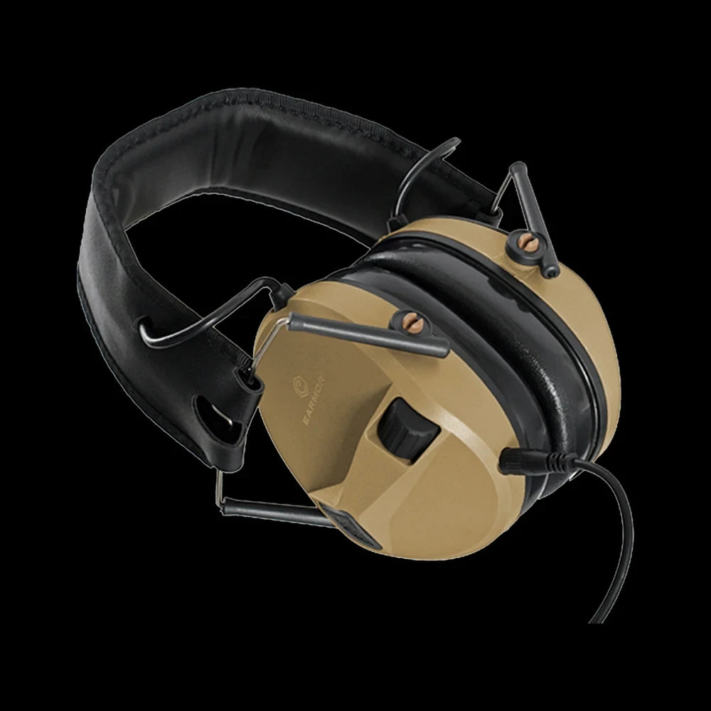 EARMOR M30 Electronic Ear Protection for Shooting Range with Sound Amplification Noise Reduction,Earmuffs for Hunting Gun Range