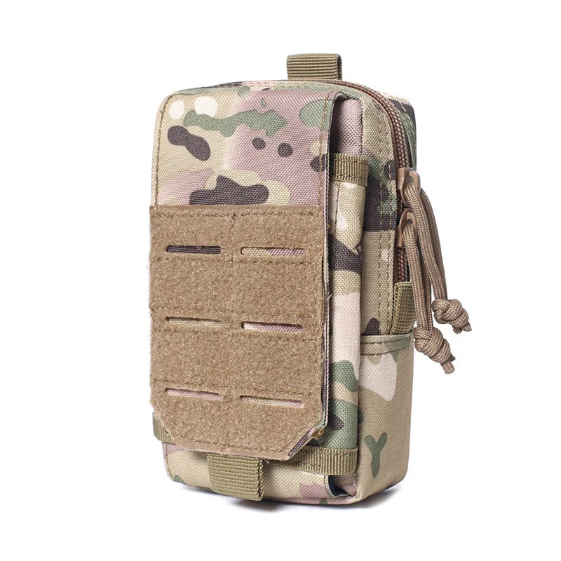 Tactical Molle Pouch Waist Bag Outdoor Men EDC Tool Pouches Utility Gadget Organizer Vest Fanny Pack Purse Mobile Phone Case