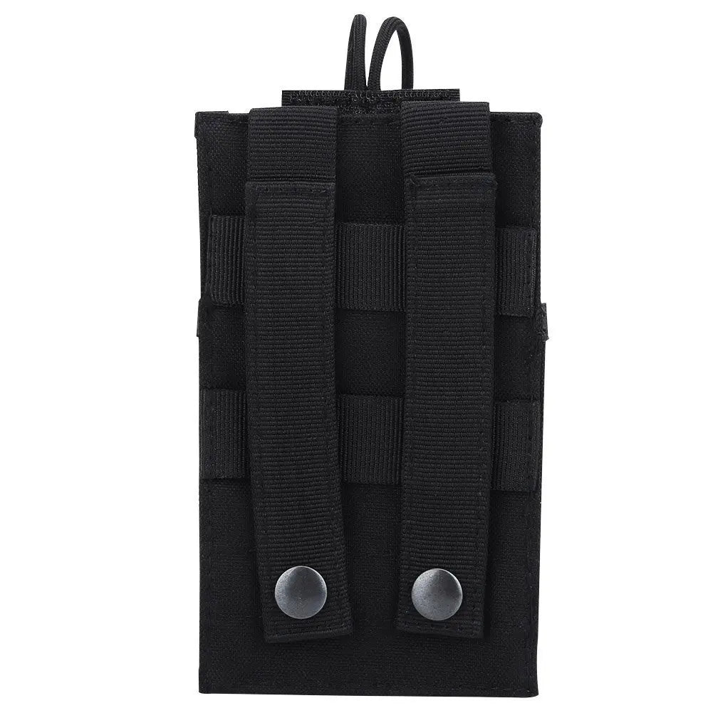 Molle System Walkie-talkie Bag Multifunctional Camouflage Accessory Bag Outdoor Sports Wireless Calling Machine Bag Pocket