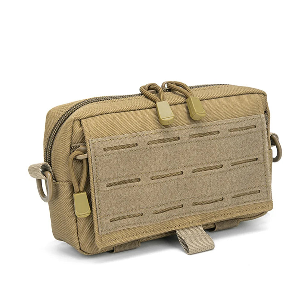 Tactical MOLLE Waist Pack - EDC Utility Pouch for Outdoor Sports & Medical Gear Storage