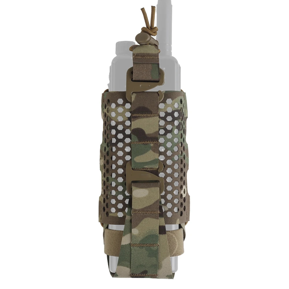 Tactical Walkie-Talkie Bag ARC Radio Pouch Universal MOLLE MPU5 PRC163 152 148 PTT Bag for Hunting Motorcycle Interphone Holster