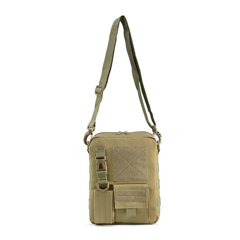 Multifunction Messenger Bag Men EDC Pack Outdoor Sport Hiking Hunting Working Tools Mobile Phone Pouch