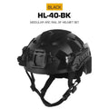 Tactical Modular ARC Fast Helmet Set With Rail Battery Box IR/RED Light LED Flashlight Signal Light Hunting Airsoft Train Gear