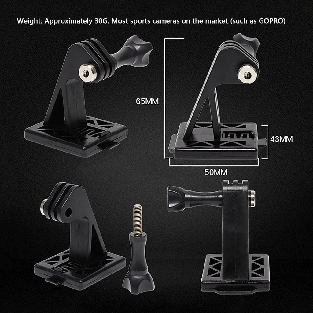 Tactical Helmet Adapter Stand Front Action Camera Fixed Install Mount For Gopro Helmet Accessories