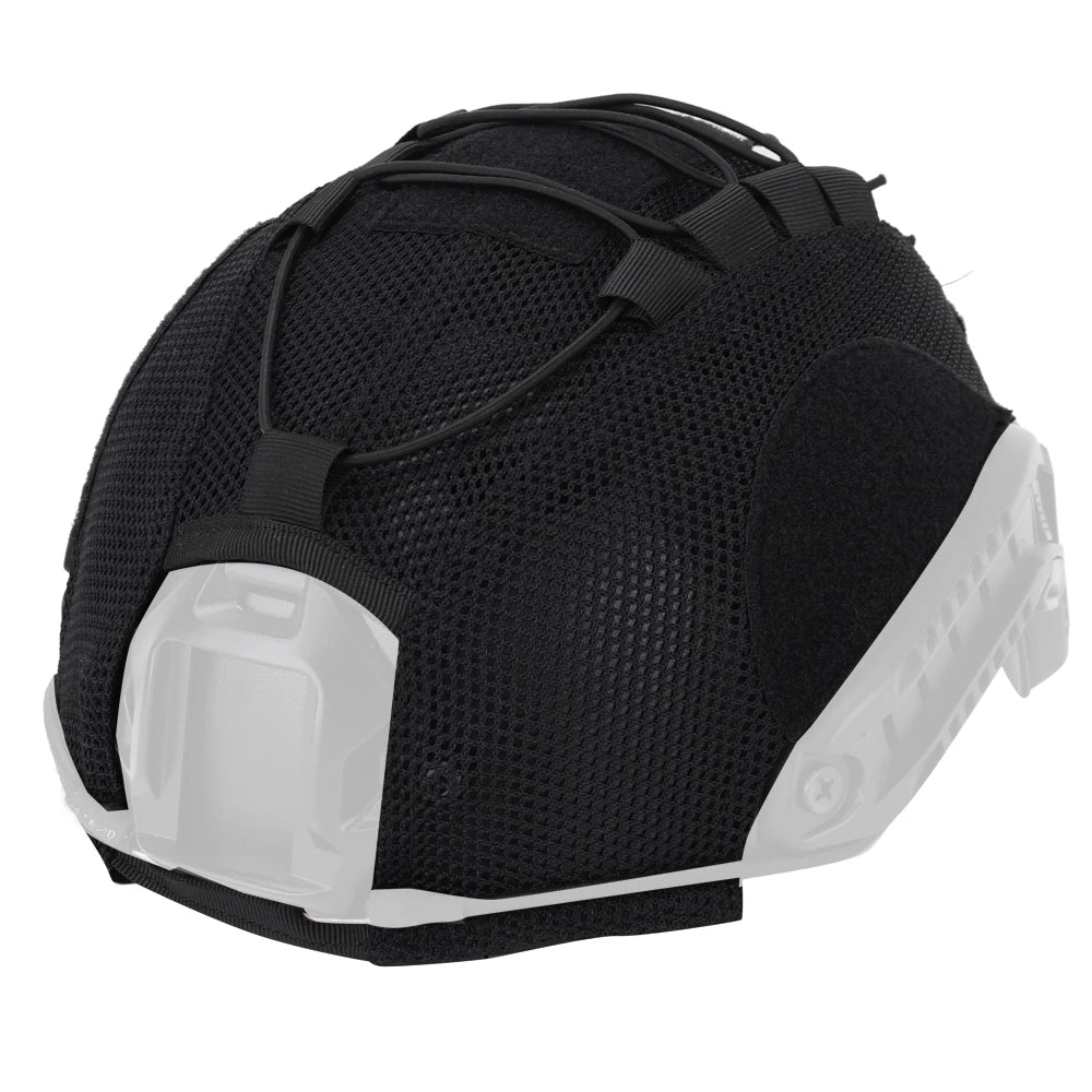 Tactical Helmet Cover for Fast Helmet Airsoft Paintball  Militar Helmet Cover Nylon Mesh Fabric Breathable Anti-static