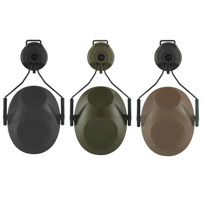 Safety Tactical Earmuffs Helmet Mounted Version Hunting Noise Reduction Passive Shooting Earmuff Hearing Protector