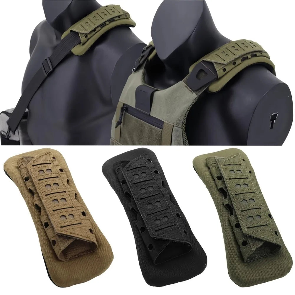 Outdoor Sports Tactical Shoulder Pad Shockproof Pressure Relief Pad Shoulder Support Pad Breathable Non-Slip Backpack