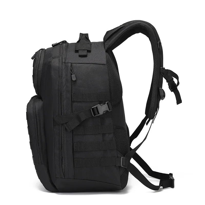 30L Outdoor Tactical Backpack with MOLLE System for Hiking Camping Multifunctional Military Rucksack