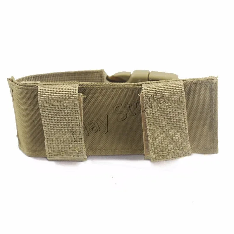Tactical Single Magazine Pouch Holster 9mm Mag Bag Knife Flashlight Sheath Pouch With Belt Clip Hunting Accessories Pack