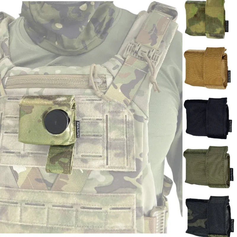 Tactical Style Chest Molle Mounted Action Camera Bag Specifically Designed  Molle Vest Backpack For DJI Action GoPro Pouch
