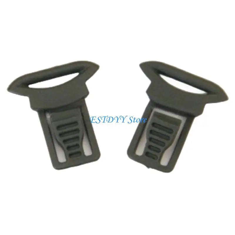 G6DE 1 Pair Tacticals Helmets Goggles Swivels Clip Plastic Goggles Buckles Helmets Accessories for Helmets Side