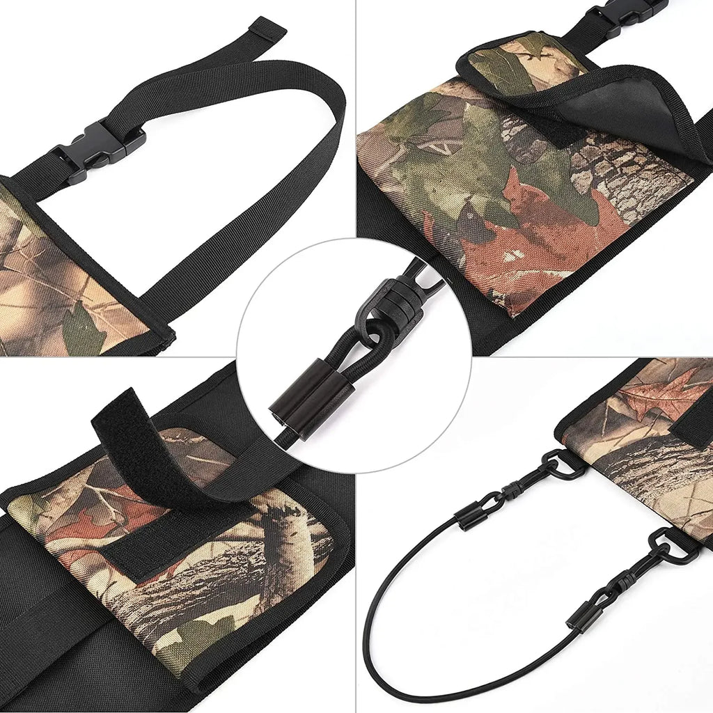 Tactical Car Seat Back Organizer Vehicle Gun Holder- Seat Back Storage Cover with Gun Rack For Rifle Hunting Universal