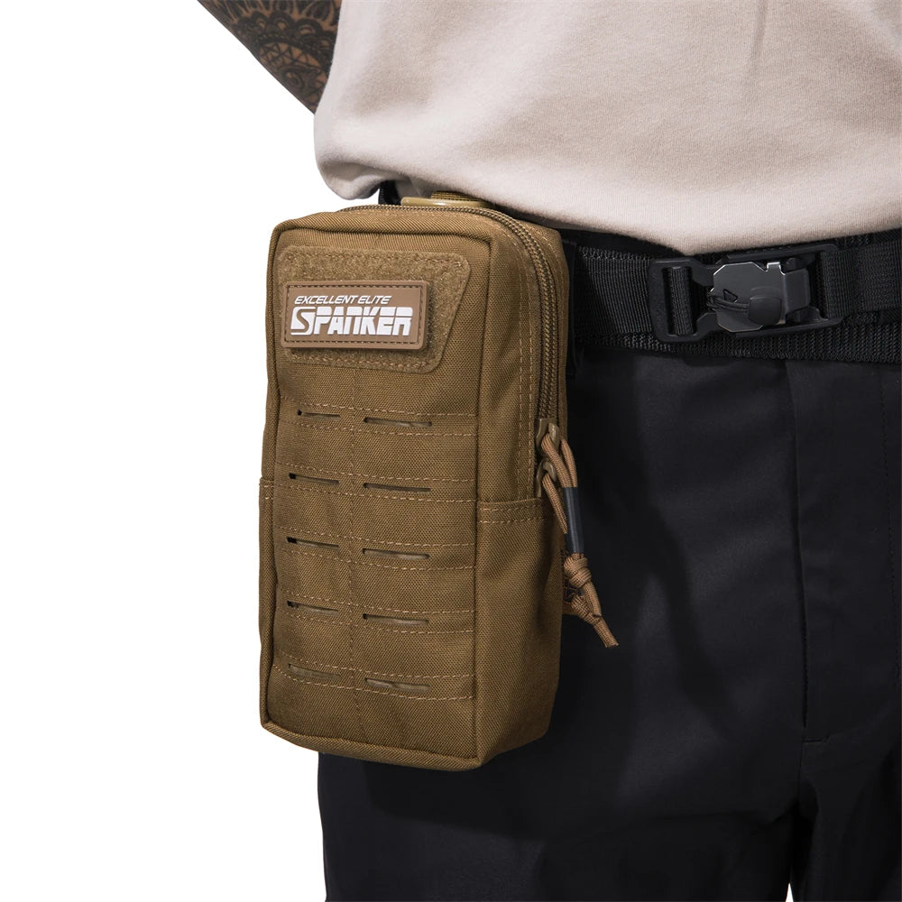 Tactical Molle Pouch Waist Bag Outdoor Men EDC Tool Bag Utility Gadget Organizer Vest Pack Purse Mobile Phone Case