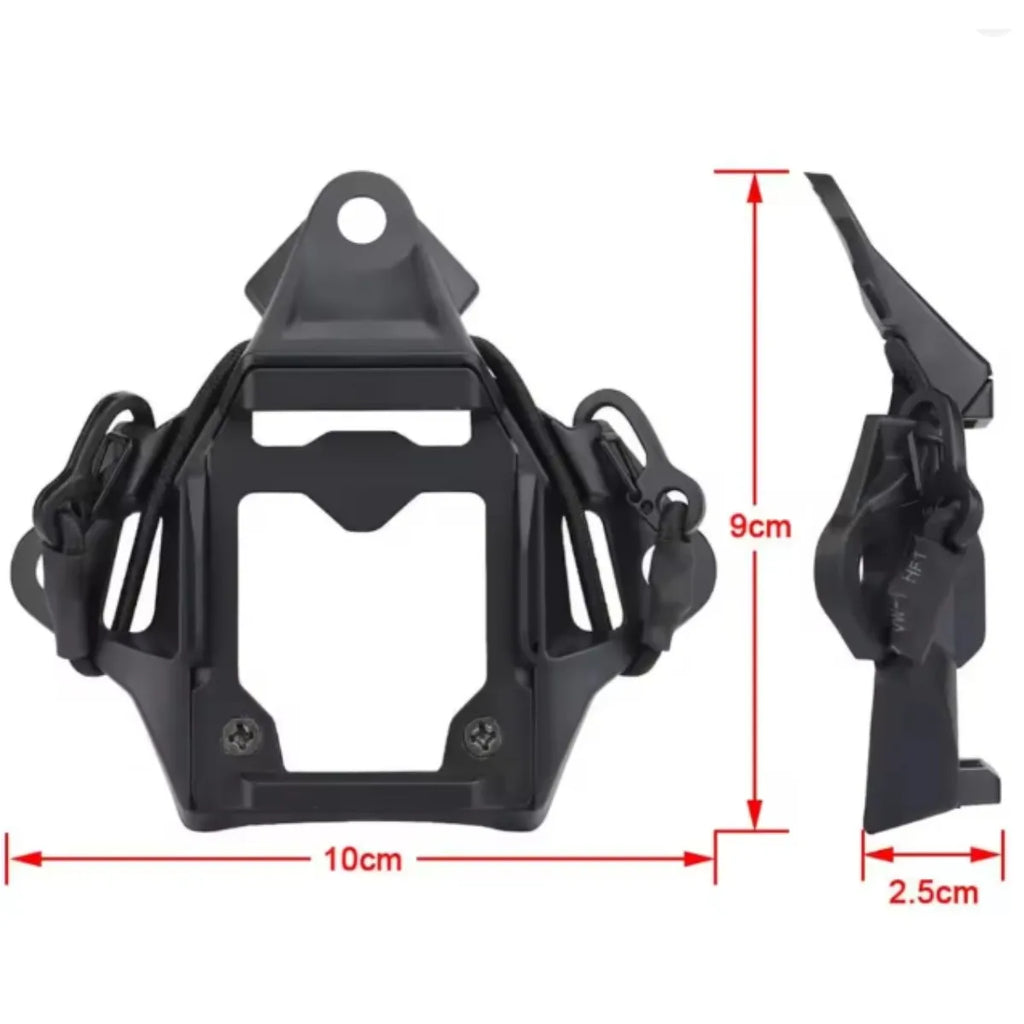 Tactical Helmet NVG Mount Night Vision Device Foldable Bracket For PVS15 PVS18 PGPNVG18 Three Hole Mount Adapter