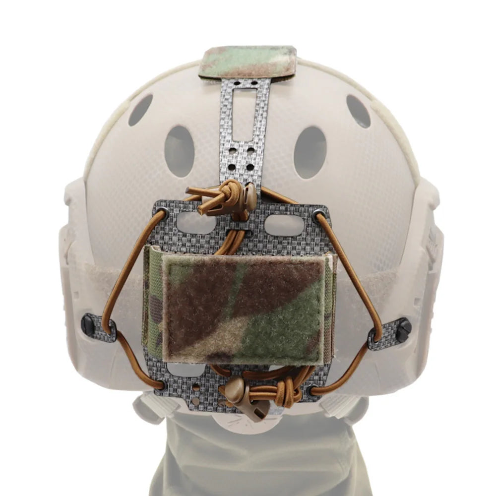 Tactical Helmet PVS31 Battery Case Pouch FAST Helmet Retention System Adjustable PVS-31 Battery Box Storage Pouch