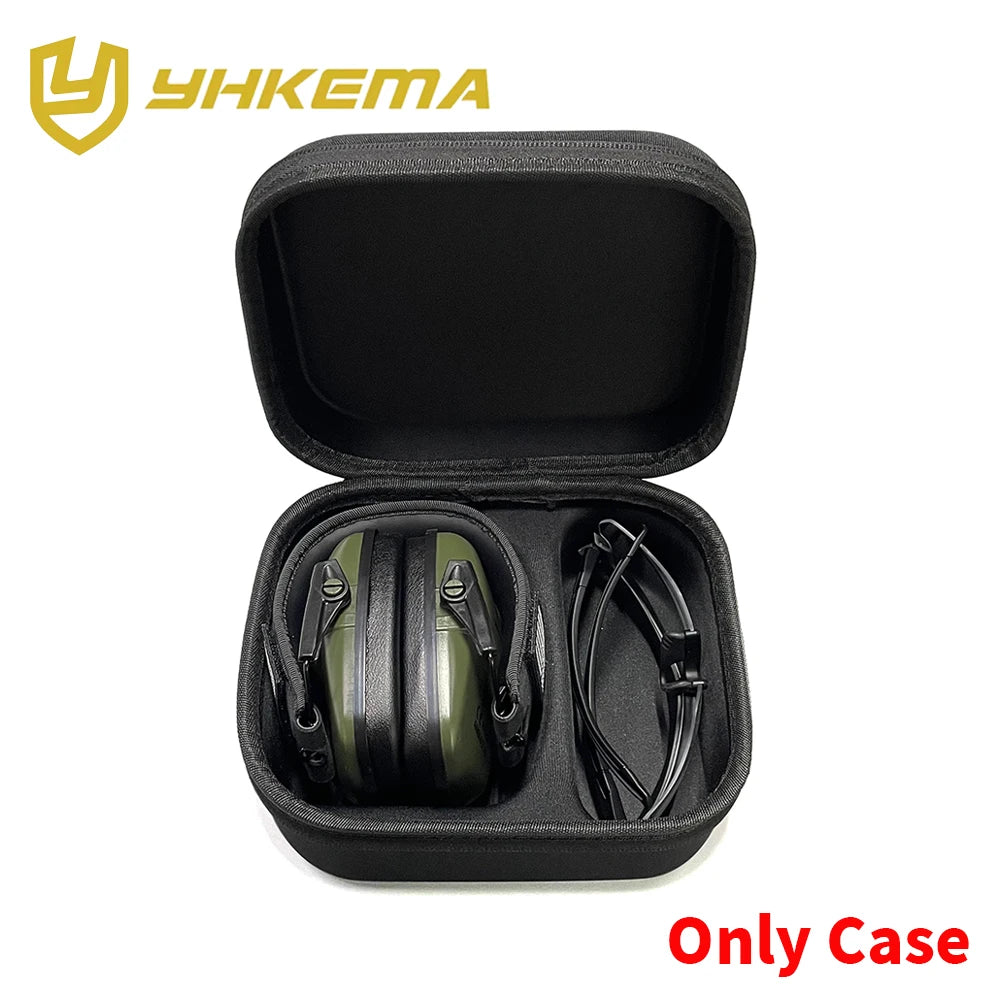 Case Compatible with Tactical Foldable Electronic Earmuffs, Storage for Howard Leight, for PROHEAR 016 Ear Protection Earmuffs