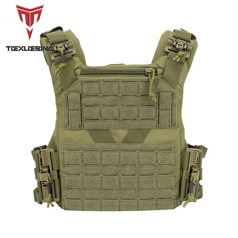 Gilet Tattici Modulari a Sgancio Rapido, Gilet Da Caccia Molle CS, Airsoft Vest, Plate Carrier Tactical