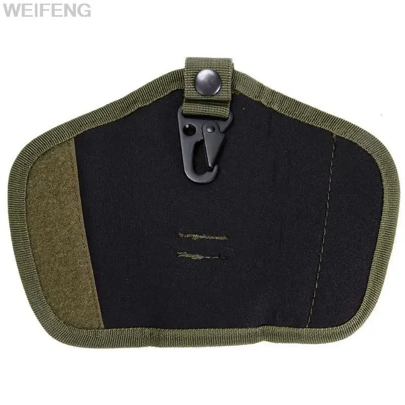 Outdoor Pouch Waist Pack Belt Small Pocket Keychain Holder Case Waist Key Pack Bag Tactical EDC Pouch Key Wallet