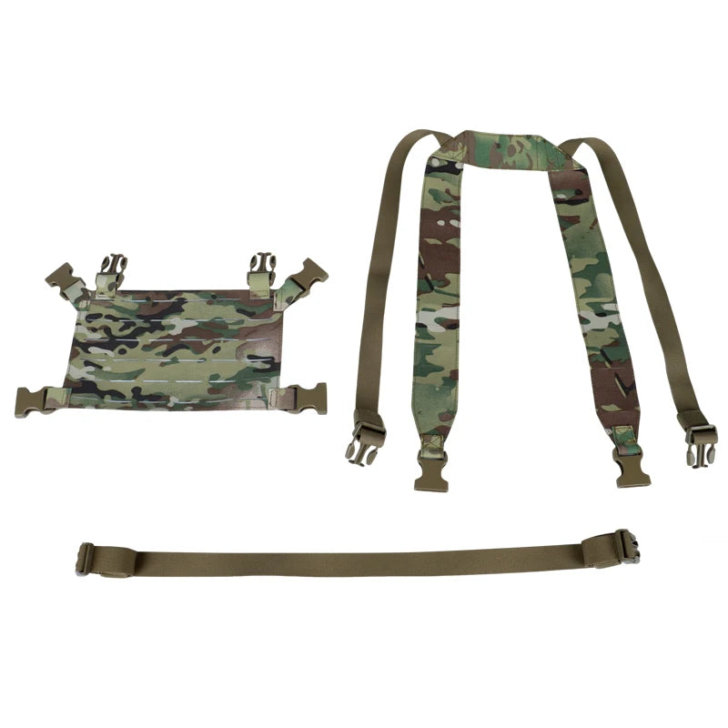 Tactical Chest Rig MK5 Molle SS MKV Micro Fight Chassis Placard 5.56 Triple Magazine Pouch Hunting Airsoft Chest Rig Vest Gear