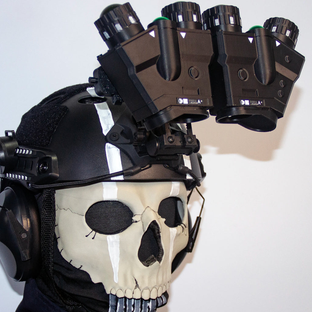 Call Of Duty GPNVG18 Tactical Night Vision Goggles Model with NVG Bracket Airsoft Helmet Accessories COD Koenig Role Play Props
