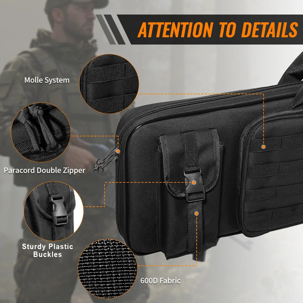 90/120cm Rifle Gun Bag Soft Gun Case for Rifles and Shotguns Long Shotgun Range Bag Backpack Gun Carry Shoulder Bag