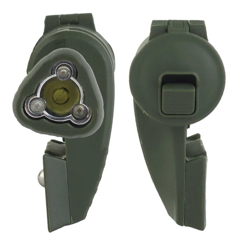 MPLS CHARGE Tactical Helmet Light Energy Saving LED Tactical Helmet Head Light Outdoor Military Headlamp for Hunting Camping
